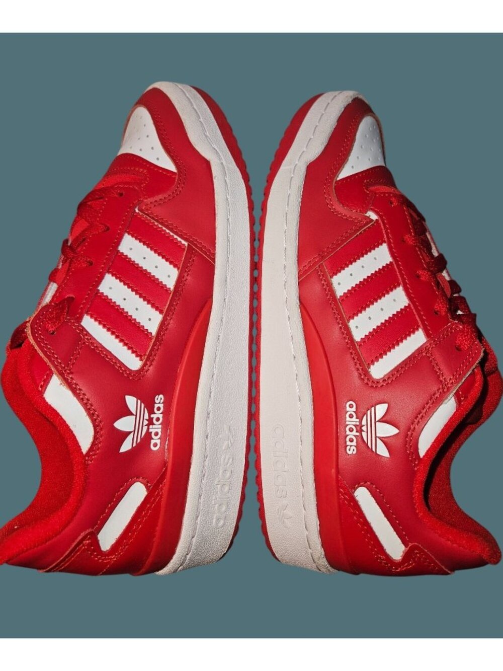 Adidas Forum Low CL Top Sneakers Men Size 8 Athletic Streetwear